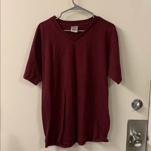 🤩Maroon/Burgundy V-Neck